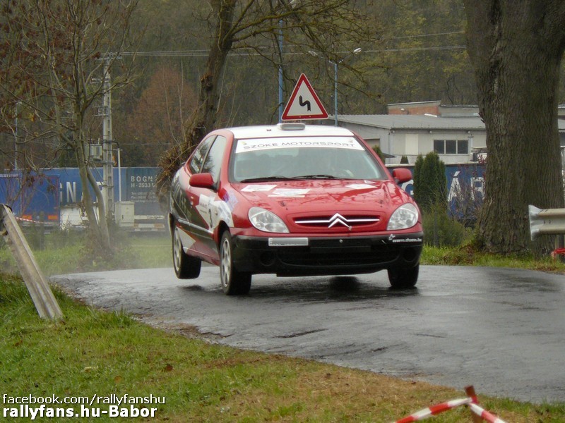 ifj. Szőke András-Szőke Nikolett Citroen Xsara 6. Auto-Szoft Rally 2015 Bajna