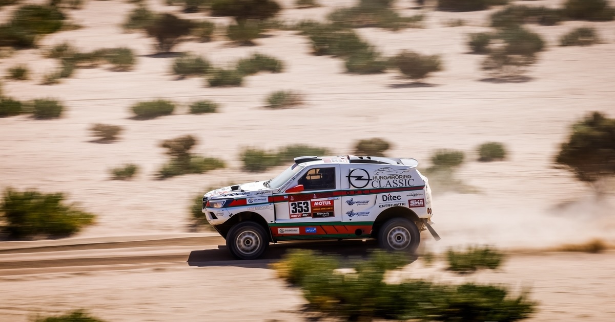 Szalay-Bunkoczi Dakar Rally 2021 első szakasz