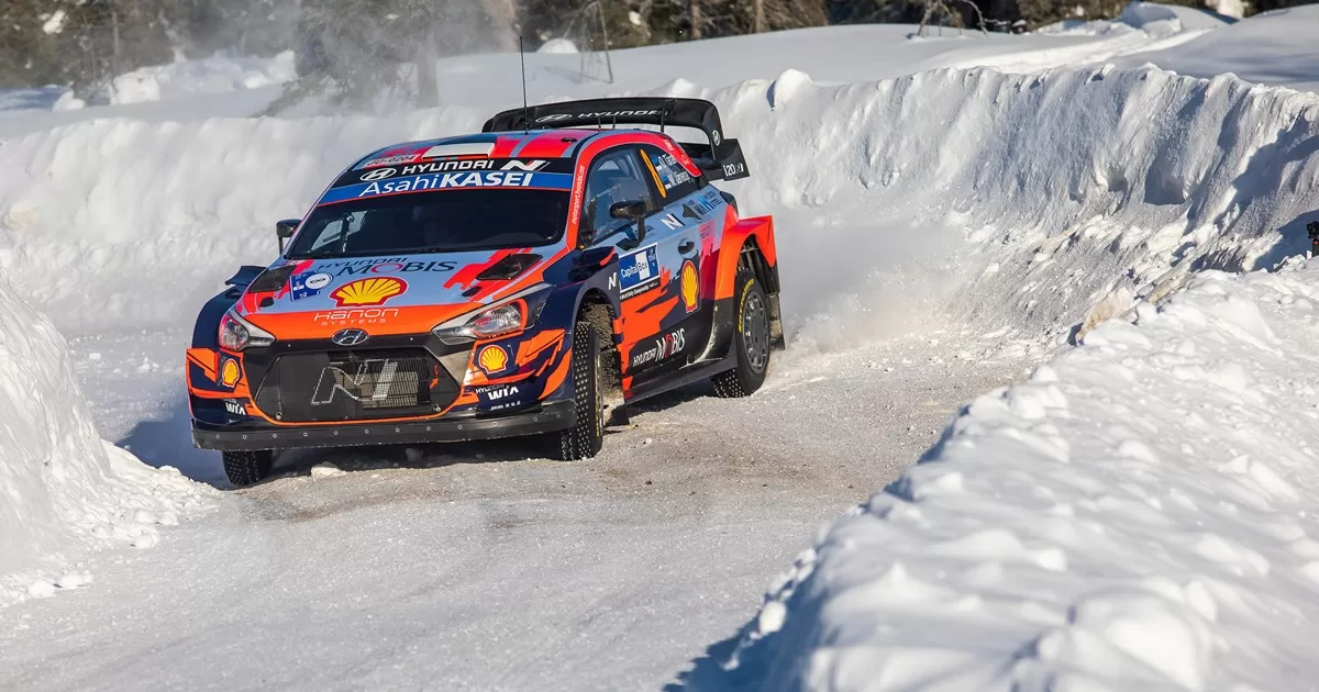 Ott Tanak WRC Arctic Rally Finland 2021