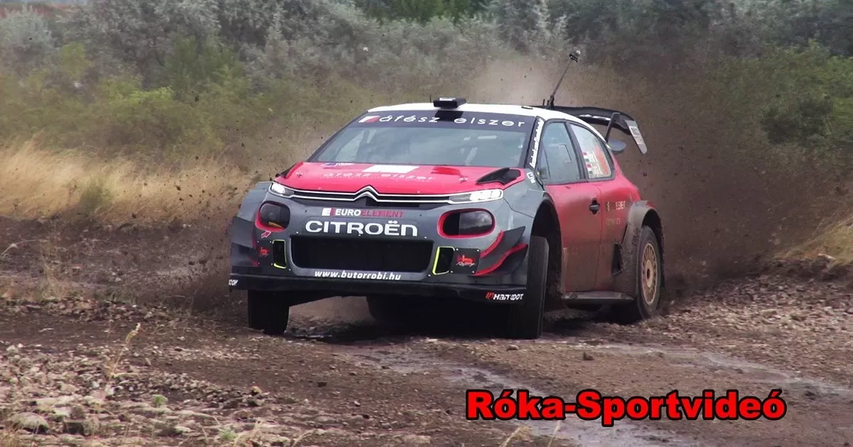 Bútor Robi Citroen C3 WRC murva teszt
