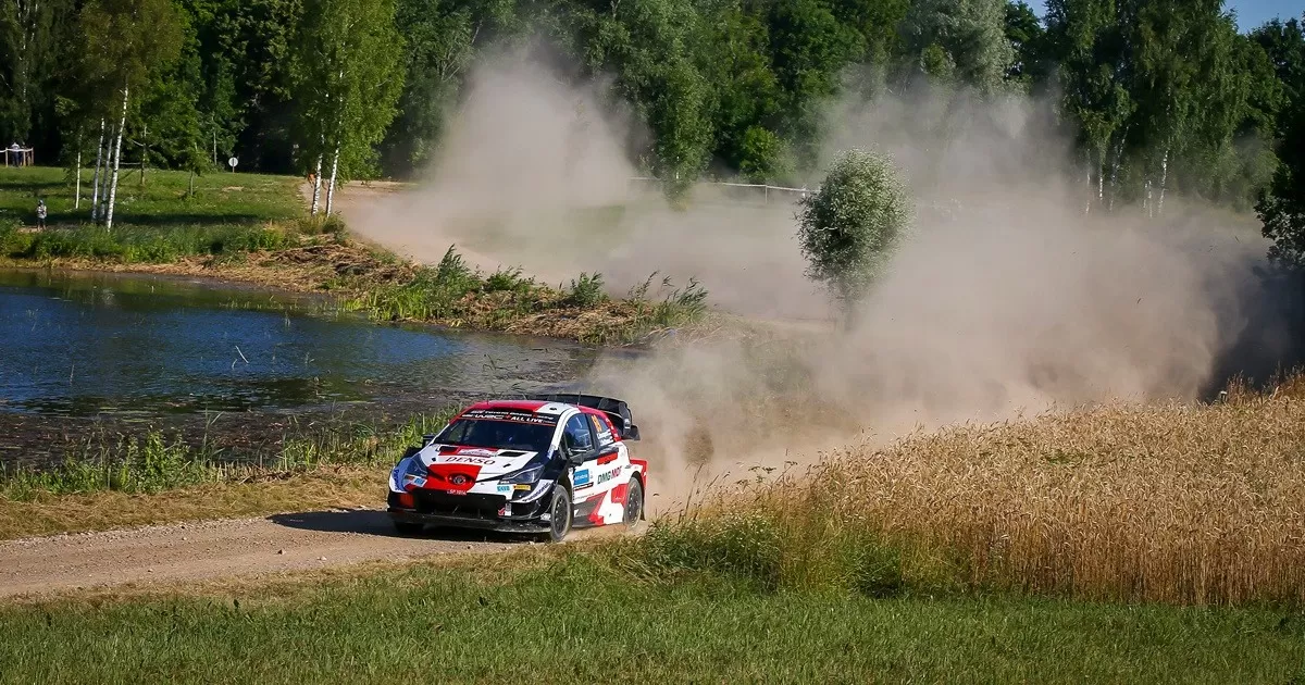 Kalle Rovanpera WRC Észt Rally