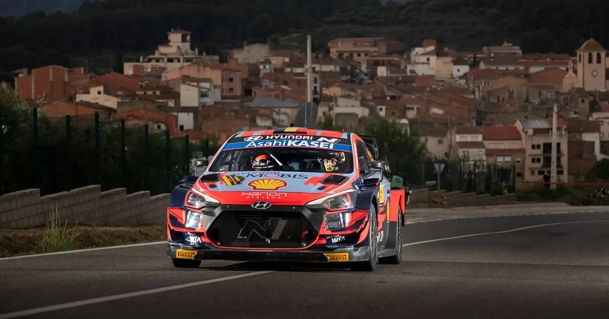 Hyundai i20 WRC Spanyol Rally 2021