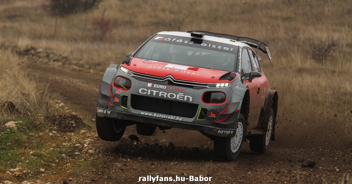 Bútor Robi Citroen C3 WRC Mikulás Rallye 2021 teszt képek