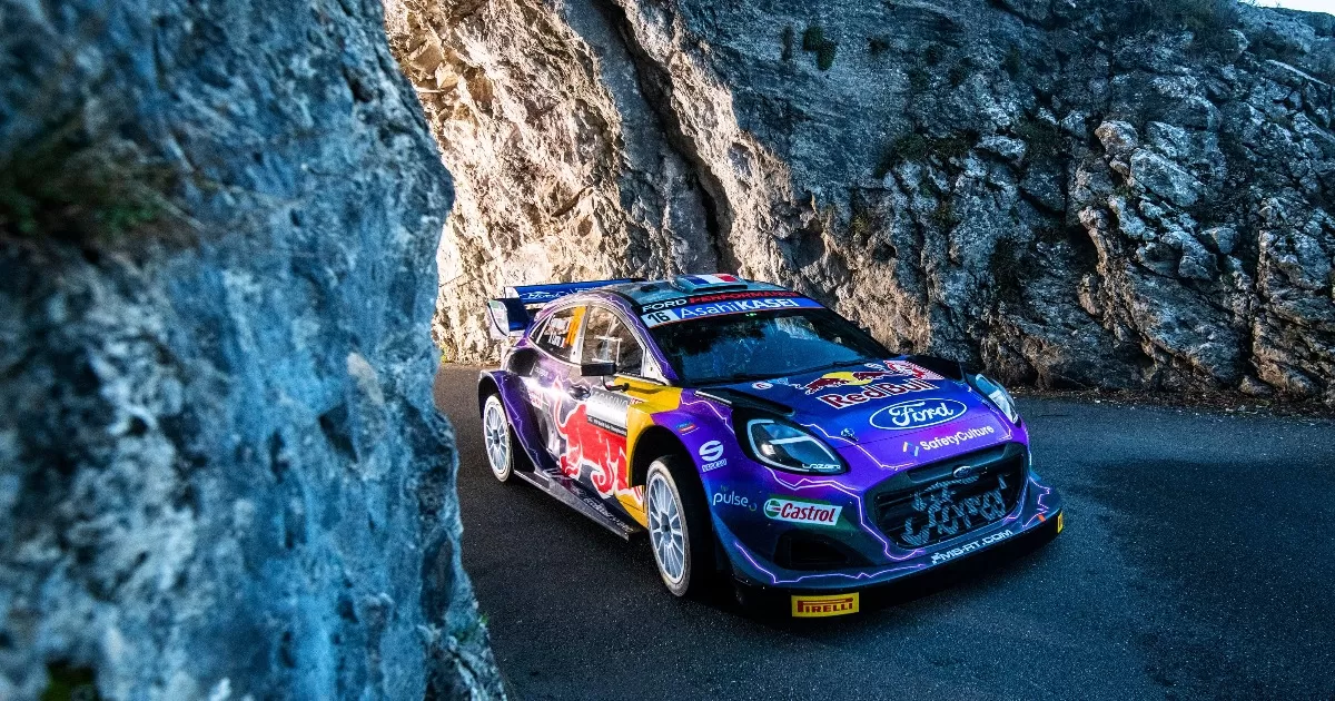 Adrien Fourmaux WRC Monte-Carlo Rally 2022