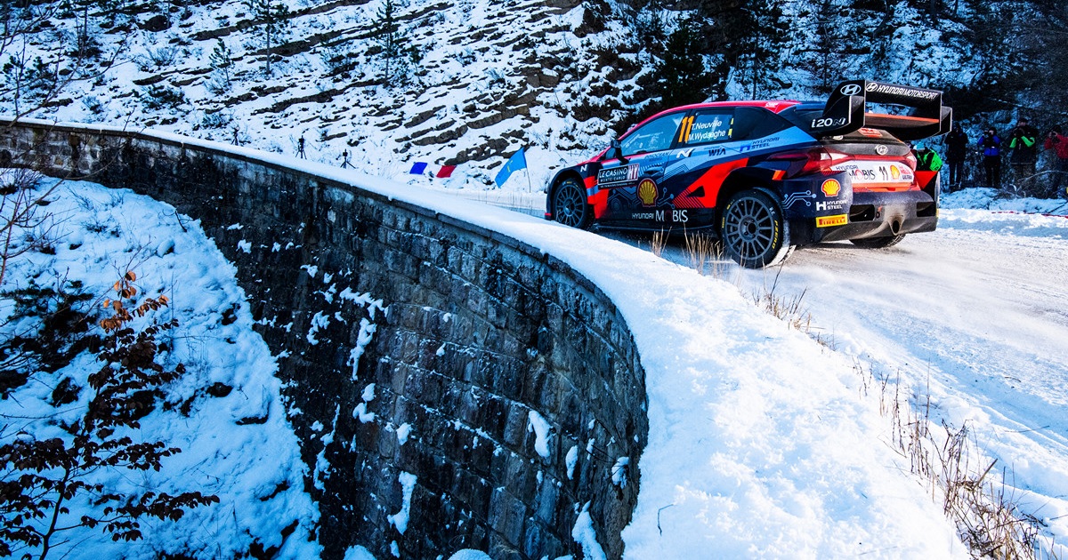 Thierry Neuville Monte-Carlo Rally 2022