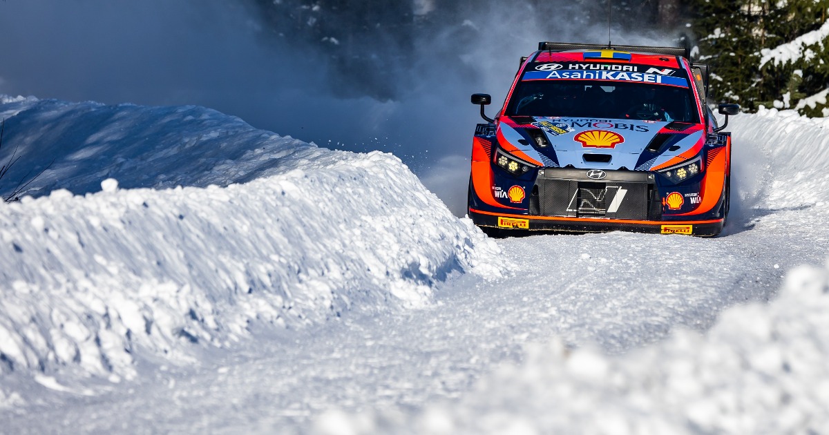 Oliver Solberg WRC Svéd Rally 2022
