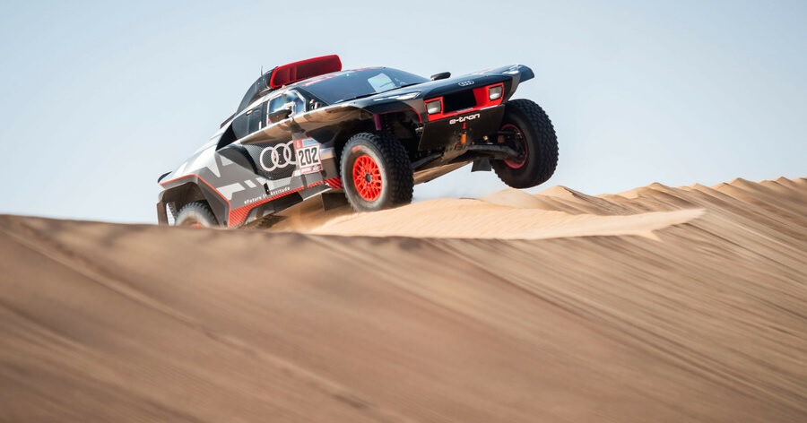 Sainz Audi Dakar Rally