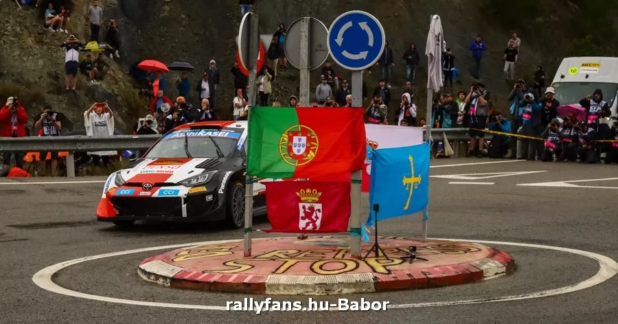 Sébastien Ogier WRC Spanyol Rally 2022 shakedown