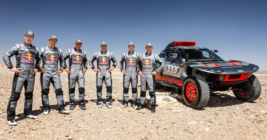 Audi Dakar 2023 felkészülés