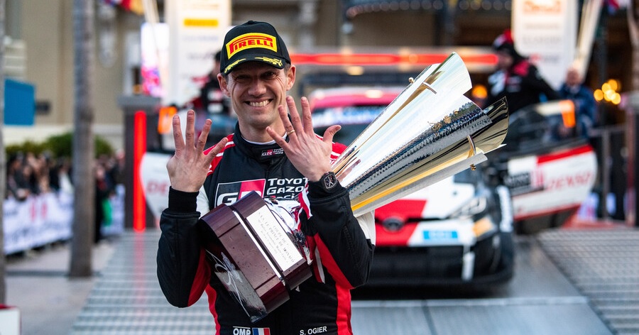 Sébastien Ogier Monte-Carlo Rally 2023
