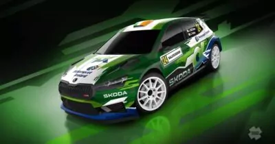 Josh McErlean WRC2 Skoda